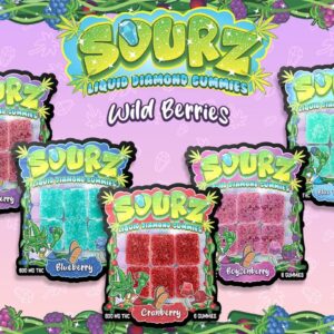 Sourz Liquid Diamond Gummies Wild Berries Edition