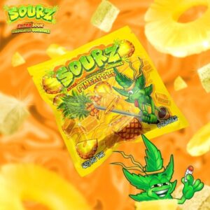 PINEAPPLE SOURZ Gummies 450mg
